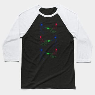 Neon La Danse by Henri Matisse Remix Baseball T-Shirt